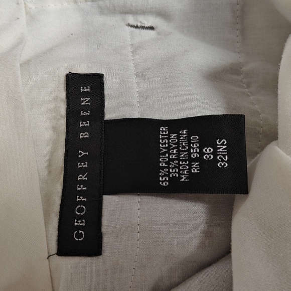 EUC Men's Gray Pinstripe Dress Pants - Picture 5 of 8